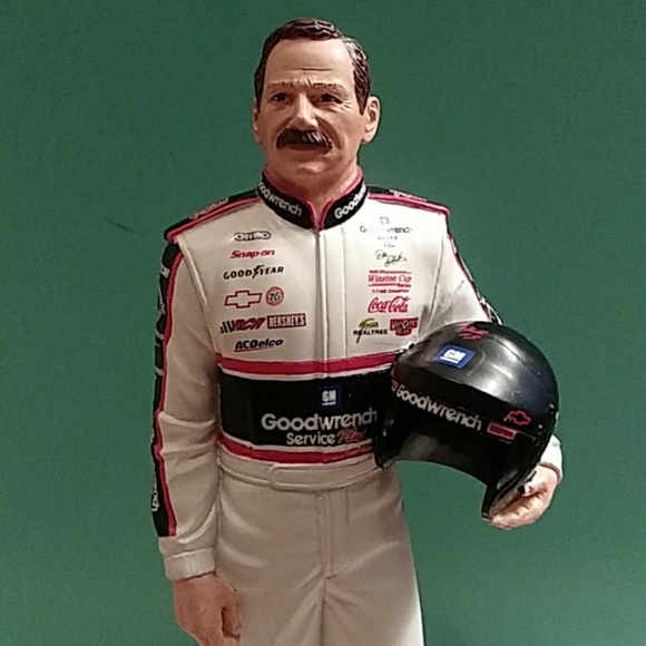 Dale Earnhardt "Holding Helmet" Figurine 9" - Picture 5 of 8